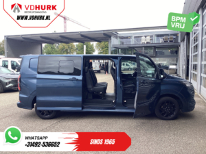 Ford Transit Custom Furgoneta 2.0 TDCI 170 CV Automática L2 Sport DC Doble cabina Tracción total/ 4x4/ 2 puertas correderas/ Control de crucero adaptativo/ Asiento eléctrico/ LED/ CarPlay/ Navegación/ Cámara/ PD