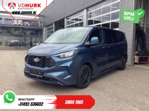 Ford Transit Custom Furgoneta 2.0 TDCI 170 CV Automática L2 Sport DC Doble cabina Tracción total/ 4x4/ 2 puertas correderas/ Control de crucero adaptativo/ Asiento eléctrico/ LED/ CarPlay/ Navegación/ Cámara/ PD