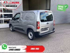 Peugeot Partner Transporter 1.5 HDI 100 PS, vom Vertragshändler gewartet / 3 Sitzplätze / CarPlay / Tempomat / Klimaanlage / Rückfahrkamera / Parkassistent