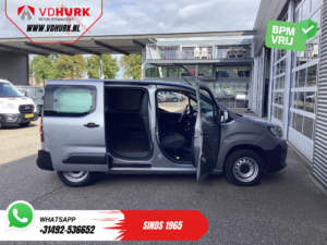 Peugeot Partner Transporter 1.5 HDI 100 PS, vom Vertragshändler gewartet / 3 Sitzplätze / CarPlay / Tempomat / Klimaanlage / Rückfahrkamera / Parkassistent