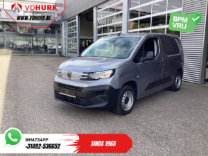 Peugeot Partner Transporter 1.5 HDI 100 PS, vom Vertragshändler gewartet / 3 Sitzplätze / CarPlay / Tempomat / Klimaanlage / Rückfahrkamera / Parkassistent
