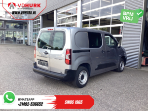 Peugeot Partner Transporter 1.5 HDI 100 PS, vom Vertragshändler gewartet / 3 Sitzplätze / CarPlay / Tempomat / Klimaanlage / Rückfahrkamera / Parkassistent