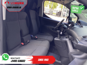 Peugeot Partner Transporter 1.5 HDI 100 PS, vom Vertragshändler gewartet / 3 Sitzplätze / CarPlay / Tempomat / Klimaanlage / Rückfahrkamera / Parkassistent