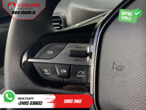Peugeot Partner Transporter 1.5 HDI 100 PS, vom Vertragshändler gewartet / 3 Sitzplätze / CarPlay / Tempomat / Klimaanlage / Rückfahrkamera / Parkassistent