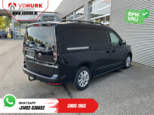 Volkswagen Caddy Cargo Maxi Фургон 2.0 TDI 125 к.с. DSG, автомат. Black Edition: світлодіодне освітлення, адаптивний круїз-контроль, шкіряний салон, автономний обігрівач, CarPlay, підігрів сидінь, Virtual Cockpit, навігація, кондиціонер/ 