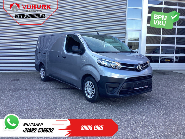 Toyota ProAce Worker Bestelbus 2.0 145 pk L3 2.5t Trekverm./ Cruise/ Trekhaak/ Airco/ DAB