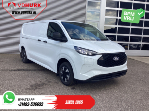 Ford E-Transit Custom Bestelbus L2 Trend 71 kWh 370 km WLTP LED/ Standkachel/ Stoelverw./ Carplay/ Camera/ PDC/ Climate/ Trekhaak