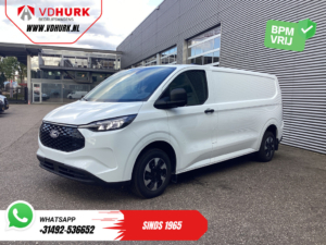 Ford E-Transit Custom Bestelbus L2 Trend 71 kWh 370 km WLTP LED/ Standkachel/ Stoelverw./ Carplay/ Camera/ PDC/ Climate/ Trekhaak