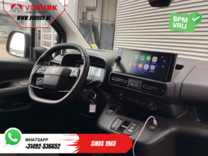 Toyota e-Proace City Bestelbus 50 kWh 320 km WLTP L2 3Pers./ LED/ Standkachel/ Stoelverw./ Stuurverw./ Carplay/ Camera/ PDC/ Cruise/ Airco