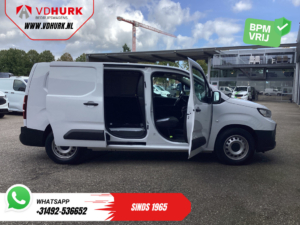 Toyota e-Proace City Bestelbus 50 kWh 320 km WLTP L2 3Pers./ LED/ Standkachel/ Stoelverw./ Stuurverw./ Carplay/ Camera/ PDC/ Cruise/ Airco