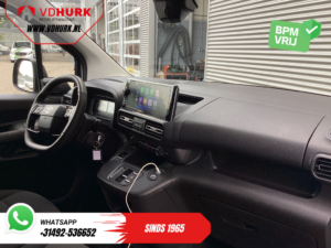 Toyota e-Proace City Bestelbus 50 kWh 320 km WLTP L2 3Pers./ LED/ Standkachel/ Stoelverw./ Stuurverw./ Carplay/ Camera/ PDC/ Cruise/ Airco