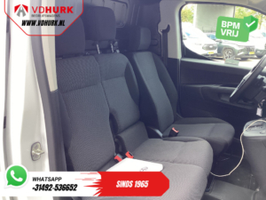 Toyota e-Proace City Bestelbus 50 kWh 320 km WLTP L2 3Pers./ LED/ Standkachel/ Stoelverw./ Stuurverw./ Carplay/ Camera/ PDC/ Cruise/ Airco
