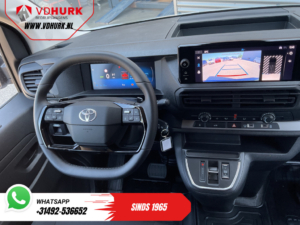 Toyota e-ProAce Worker Bestelbus 50 kWh 230 km WLTP Adapt.Cruise/ Snellader/ Standkachel/ Stuurverw./ Carplay/ Airco/ Camera/ PDC