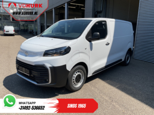 Toyota e-ProAce Worker Bestelbus 50 kWh 230 km WLTP Adapt.Cruise/ Snellader/ Standkachel/ Stuurverw./ Carplay/ Airco/ Camera/ PDC