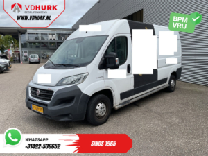 Fiat Ducato Bestelbus 2.3 MJ 180 pk L3H2 NL Auto/ Alarm III/ 270Gr.Deuren/ Climate/ Navi/ Cruise/ Camera/ Sidebars/ Trekhaak