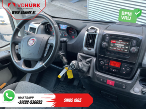 Fiat Ducato Bestelbus 2.3 MJ 180 pk L3H2 NL Auto/ Alarm III/ 270Gr.Deuren/ Climate/ Navi/ Cruise/ Camera/ Sidebars/ Trekhaak