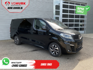 Fiat Scudo Fourgon 2.0 MJ 180 ch Boîte auto. DC Double cabine Xénon / 2 portes coulissantes / CarPlay / Accès sans clé / GPS / Climatisation / Caméra / Régulateur de vitesse / Jantes 17 pouces LMV / Aide au stationnement / DAB