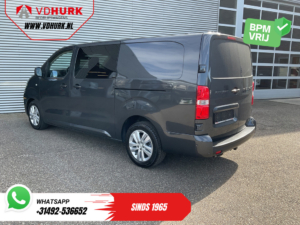 Furgonetă Peugeot Expert 2.0 HDi 145 CP DC cu cabină dublă, LED/CarPlay/2 uși glisante/Virtual Cockpit/Keyless/climatizare/cameră de marșarier/jante de 17’ LMV/PDC/bară de remorcare