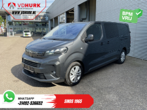 Furgonetă Peugeot Expert 2.0 HDi 145 CP DC cu cabină dublă, LED/CarPlay/2 uși glisante/Virtual Cockpit/Keyless/climatizare/cameră de marșarier/jante de 17’ LMV/PDC/bară de remorcare