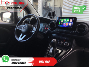 Furgoneta Mercedes-Benz eCitan 112 Pro L2 51 kWh 280 km WLTP LED / Carga rápida / 3 plazas / Calefacción en el volante / Calefacción en el parabrisas / CarPlay / Navegación / Cámara / Climatizador / Control de crucero / Enganche