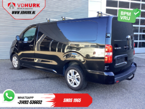 Opel Vivaro Furgon 2.0 HDi 145 pk L3, automatyczna skrzynia biegów, ksenonowe reflektory, ogrzewanie postojowe, CarPlay, podgrzewane fotele, system bezkluczykowy, klimatyzacja, kamera, tempomat, 17-calowe felgi LMV, system parkowania PDC, bagażniki dachowe, hak holowniczy