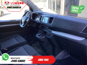Opel Vivaro Furgon 2.0 HDi 145 pk L3, automatyczna skrzynia biegów, ksenonowe reflektory, ogrzewanie postojowe, CarPlay, podgrzewane fotele, system bezkluczykowy, klimatyzacja, kamera, tempomat, 17-calowe felgi LMV, system parkowania PDC, bagażniki dachowe, hak holowniczy