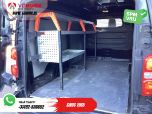 Opel Vivaro Furgon 2.0 HDi 145 pk L3, automatyczna skrzynia biegów, ksenonowe reflektory, ogrzewanie postojowe, CarPlay, podgrzewane fotele, system bezkluczykowy, klimatyzacja, kamera, tempomat, 17-calowe felgi LMV, system parkowania PDC, bagażniki dachowe, hak holowniczy