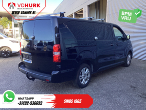 Opel Vivaro Furgon 2.0 HDi 145 pk L3, automatyczna skrzynia biegów, ksenonowe reflektory, ogrzewanie postojowe, CarPlay, podgrzewane fotele, system bezkluczykowy, klimatyzacja, kamera, tempomat, 17-calowe felgi LMV, system parkowania PDC, bagażniki dachowe, hak holowniczy