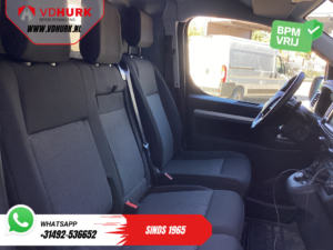 Opel Vivaro Furgon 2.0 HDi 145 pk L3, automatyczna skrzynia biegów, ksenonowe reflektory, ogrzewanie postojowe, CarPlay, podgrzewane fotele, system bezkluczykowy, klimatyzacja, kamera, tempomat, 17-calowe felgi LMV, system parkowania PDC, bagażniki dachowe, hak holowniczy