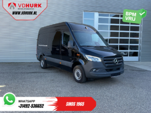 Mercedes-Benz Sprinter furgon 317 CDI L2H2 z automatyczną skrzynią biegów, oświetleniem LED, drzwiami o szerokości 270 Gr., podgrzewanymi fotelami, nawigacją, kamerą, tempomatem i klimatyzacją