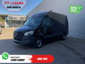 Mercedes-Benz Sprinter furgon 317 CDI L2H2 z automatyczną skrzynią biegów, oświetleniem LED, drzwiami o szerokości 270 Gr., podgrzewanymi fotelami, nawigacją, kamerą, tempomatem i klimatyzacją
