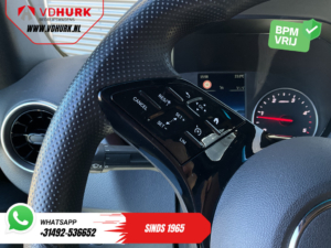 Mercedes-Benz Sprinter furgon 317 CDI L2H2 z automatyczną skrzynią biegów, oświetleniem LED, drzwiami o szerokości 270 Gr., podgrzewanymi fotelami, nawigacją, kamerą, tempomatem i klimatyzacją