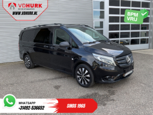 Mercedes-Benz Vito Transporter 116 CDI L3 Automatik DC Doppelkabine LED/ adaptive Geschwindigkeitsregelung/ CarPlay/ Standheizung/ Sitzheizung/ Klimaanlage/ Kamera/ 17-Zoll-LMV-Felgen/ Anhängerkupplung