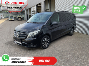 Mercedes-Benz Vito Transporter 116 CDI L3 Automatik DC Doppelkabine LED/ adaptive Geschwindigkeitsregelung/ CarPlay/ Standheizung/ Sitzheizung/ Klimaanlage/ Kamera/ 17-Zoll-LMV-Felgen/ Anhängerkupplung