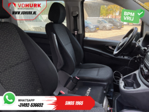 Mercedes-Benz Vito Transporter 116 CDI L3 Automatik DC Doppelkabine LED/ adaptive Geschwindigkeitsregelung/ CarPlay/ Standheizung/ Sitzheizung/ Klimaanlage/ Kamera/ 17-Zoll-LMV-Felgen/ Anhängerkupplung
