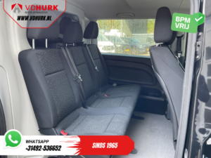 Mercedes-Benz Vito Transporter 116 CDI L3 Automatik DC Doppelkabine LED/ adaptive Geschwindigkeitsregelung/ CarPlay/ Standheizung/ Sitzheizung/ Klimaanlage/ Kamera/ 17-Zoll-LMV-Felgen/ Anhängerkupplung