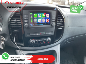 Mercedes-Benz Vito Transporter 116 CDI L3 Automatik DC Doppelkabine LED/ adaptive Geschwindigkeitsregelung/ CarPlay/ Standheizung/ Sitzheizung/ Klimaanlage/ Kamera/ 17-Zoll-LMV-Felgen/ Anhängerkupplung