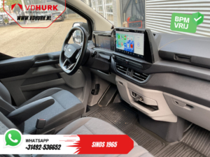Ford Transit Custom Bestelbus 2.0 TDCI 170 pk Aut. L2 LED/ Adapt.Cruise/ 2x Schuifdeur/ Carplay/ Stoelverw./ Stuurverw./ Navi/ Climate/ Camera/ 17’LMV/ PDC/ T