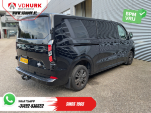 Ford Transit Custom Bestelbus 2.0 TDCI 170 pk Aut. L2 LED/ Adapt.Cruise/ 2x Schuifdeur/ Carplay/ Stoelverw./ Stuurverw./ Navi/ Climate/ Camera/ 17’LMV/ PDC/ T