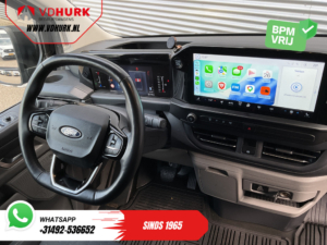 Ford Transit Custom Bestelbus 2.0 TDCI 170 pk Aut. L2 LED/ Adapt.Cruise/ 2x Schuifdeur/ Carplay/ Stoelverw./ Stuurverw./ Navi/ Climate/ Camera/ 17’LMV/ PDC/ T
