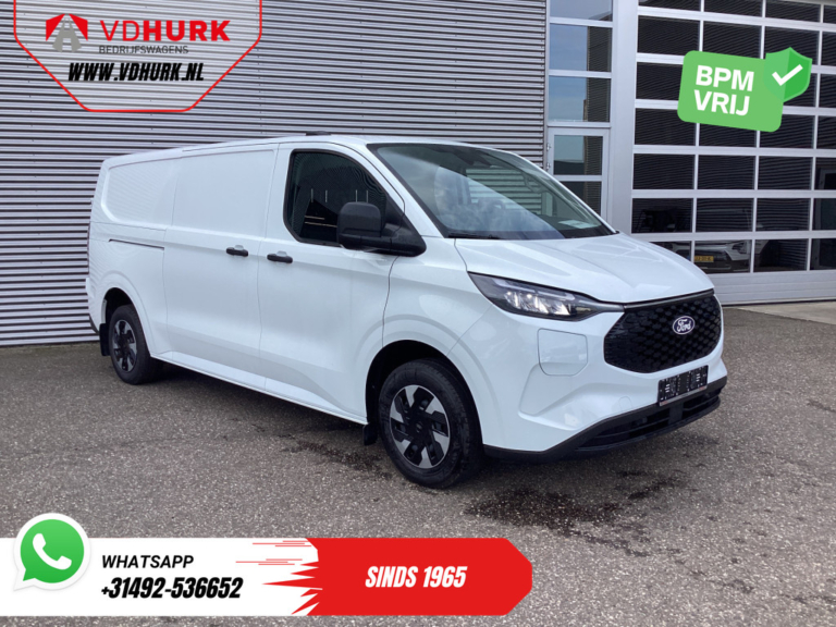 Ford E-Transit Custom Furgoneta L2 Trend 71 kWh 370 km WLTP LED / 2,3 t de capacidad de remolque / Calefacción independiente / Asientos calefactables / CarPlay / Cámara / PDC / Climatizador / Enganche de remolque