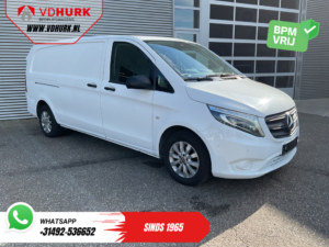Mercedes-Benz Vito Fourgon 116 CDI Boîte auto L3 LED / CarPlay / Chauffage auxiliaire / Chauffage des sièges / GPS / Caméra / Régulateur de vitesse / Jantes 16 pouces LMV / Aide au stationnement / Attelage