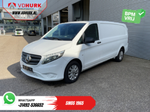 Mercedes-Benz Vito Fourgon 116 CDI Boîte auto L3 LED / CarPlay / Chauffage auxiliaire / Chauffage des sièges / GPS / Caméra / Régulateur de vitesse / Jantes 16 pouces LMV / Aide au stationnement / Attelage