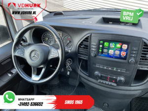 Mercedes-Benz Vito Fourgon 116 CDI Boîte auto L3 LED / CarPlay / Chauffage auxiliaire / Chauffage des sièges / GPS / Caméra / Régulateur de vitesse / Jantes 16 pouces LMV / Aide au stationnement / Attelage