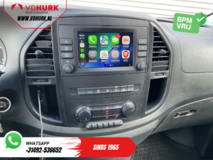 Mercedes-Benz Vito Fourgon 116 CDI Boîte auto L3 LED / CarPlay / Chauffage auxiliaire / Chauffage des sièges / GPS / Caméra / Régulateur de vitesse / Jantes 16 pouces LMV / Aide au stationnement / Attelage