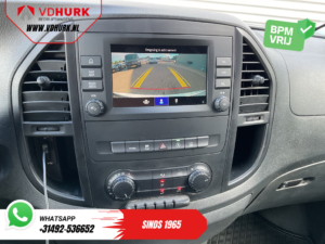 Mercedes-Benz Vito Fourgon 116 CDI Boîte auto L3 LED / CarPlay / Chauffage auxiliaire / Chauffage des sièges / GPS / Caméra / Régulateur de vitesse / Jantes 16 pouces LMV / Aide au stationnement / Attelage