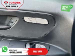 Mercedes-Benz Vito Fourgon 116 CDI Boîte auto L3 LED / CarPlay / Chauffage auxiliaire / Chauffage des sièges / GPS / Caméra / Régulateur de vitesse / Jantes 16 pouces LMV / Aide au stationnement / Attelage