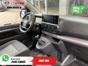 Citroën Jumpy Van 2.0 HDI 145 pk L3 LED/ CarPlay/ Heated seats/ Heated steering wheel/ Virtual Cockpit/ Sat-nav/ Keyless entry/ Climate control/ Camera/ Cruise control/ 17’LMV/ PDC/ Tr