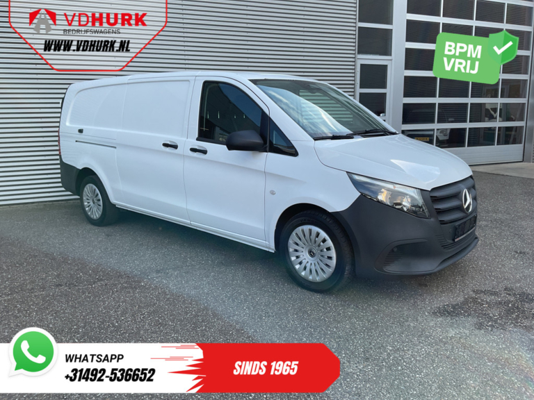 Mercedes-Benz Vito Bestelbus 116 CDI Aut. L3 270Gr.Deuren/ Stoelverw./ Navi/ Airco/ Camera/ Cruise/ PDC