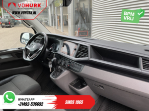 Volkswagen Transporter Furgone 2.0 TDI 150 pk DSG Automatico L2 LED / Cruise control adattivo / CarPlay / Sedili riscaldati / Navigatore / Aria condizionata / Cerchi da 16’ LMV / Sensori di parcheggio / Gancio di traino